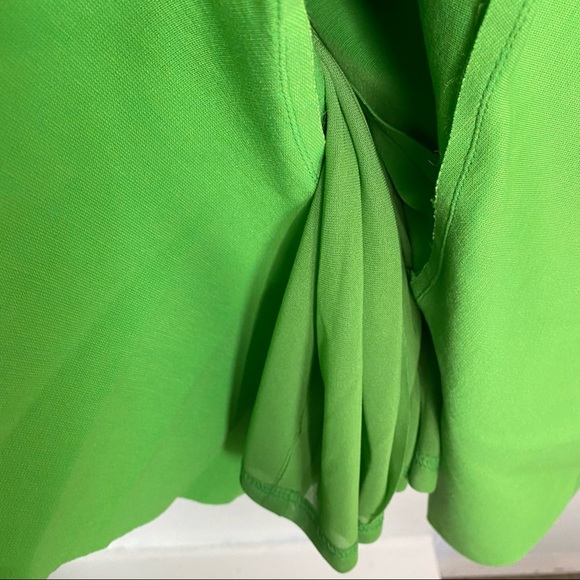 AKRIS PUNTO BERGDORF GOODMAN FLOUNCE HEM DRESS 8 - Picture 10 of 11